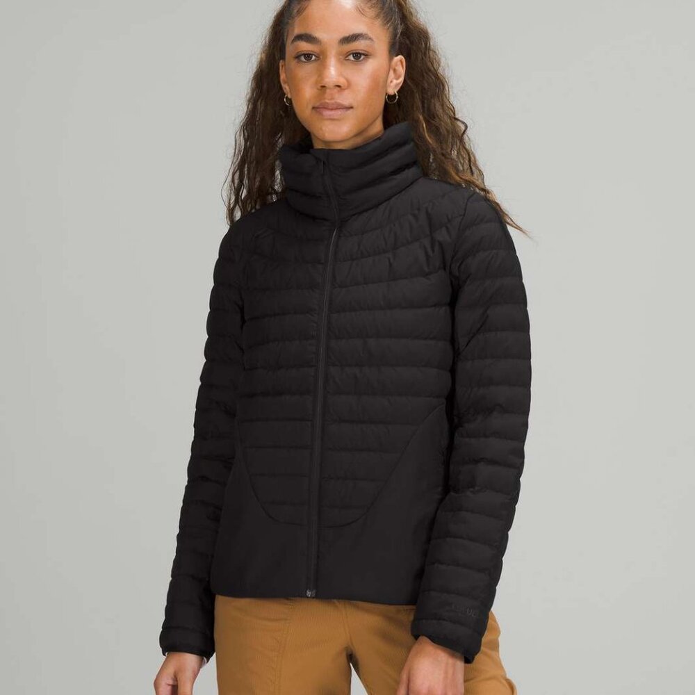 Lululemon Women's Size 4 Black Lightweight Goose Down Relaxed Fit Jacket W4BQSS